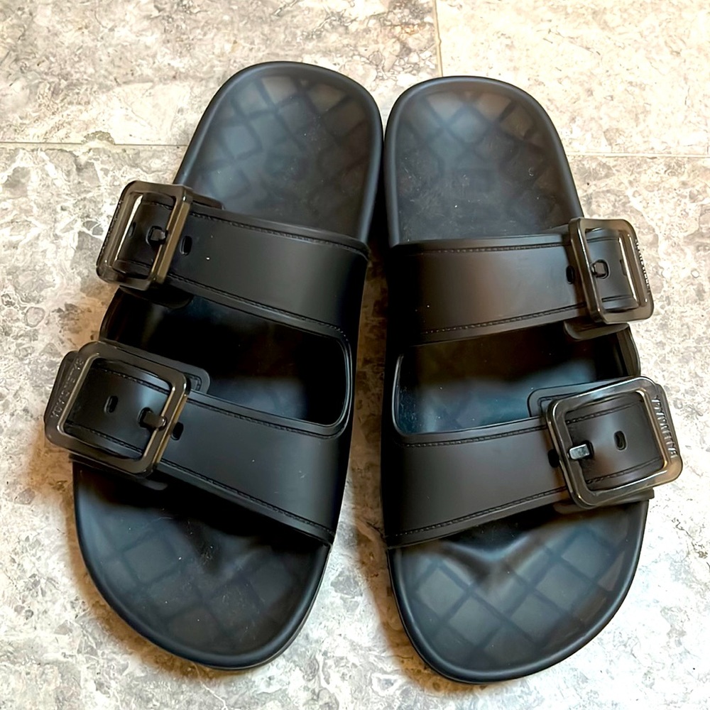 Balenciaga Black Mallorca Slides